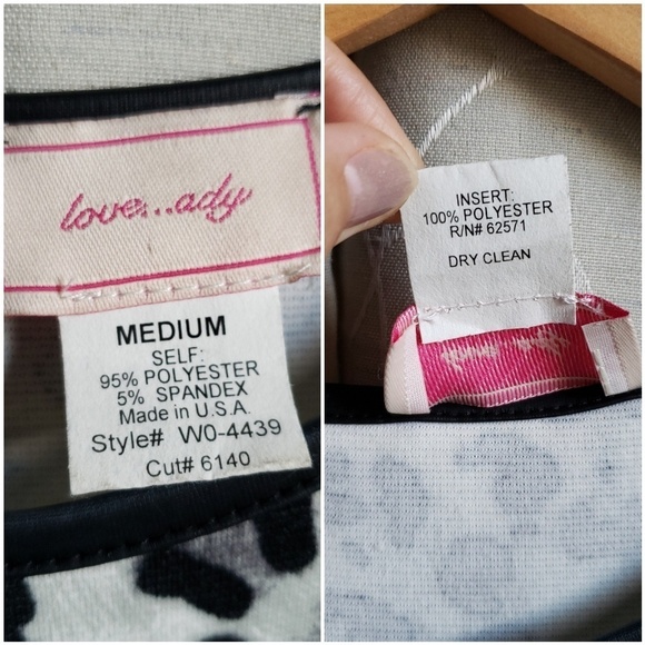 Love...Ady Leopard Print And Faux Leather Fit And Flare Dress Gray Black Medium - Picture 6 of 7